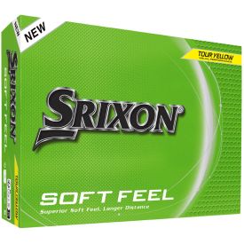 Soft Feel 14 Yellow Golf Balls - Buy 3 DZ Get 1 DZ Free