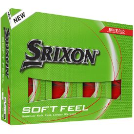 Soft Feel 14 Brite Red Golf Balls - Buy 3 DZ Get 1 DZ Free