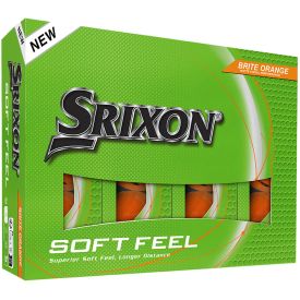 Soft Feel 14 Brite Orange Golf Balls - Buy 3 DZ Get 1 DZ Free