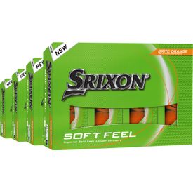 Soft Feel 14 Brite Orange Golf Balls - Buy 3 DZ Get 1 DZ Free