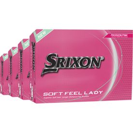 Soft Feel Lady 9 Pink Golf Balls - Buy 3 DZ Get 1 DZ Free