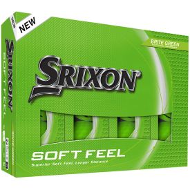 Soft Feel 14 Brite Green Golf Balls - Buy 3 DZ Get 1 DZ Free