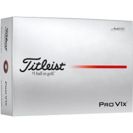 Pro V1x Player Number Golf Balls - Buy 3 DZ Get 1 DZ Free