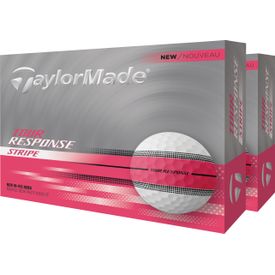 Tour Response Stripe Neon Pink Golf Balls - Double Dozen - 2025 Model