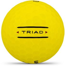 Triad Yellow Golf Balls - 2025 Model