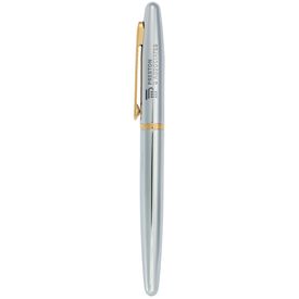 VFM Polished Chrome with Gold Roller Ball Pen