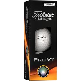 Prior Generation Pro V1 Performance Alignment Golf Balls - Black Ink