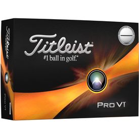 Prior Generation Pro V1 Performance Alignment Golf Balls - Black Ink