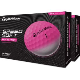 SpeedSoft Pink Golf Balls - Double Dozen
