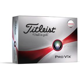 Prior Generation Pro V1x Performance Alignment Golf Balls - Red Ink