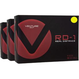RD-1 Yellow Golf Balls - Buy 2 DZ Get 1 DZ Free