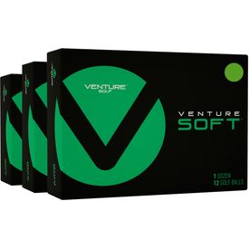 Soft Matte Green Golf Balls - Buy 2 DZ Get 1 DZ Free