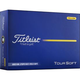 Tour Soft Yellow Golf Balls - 2026 Model