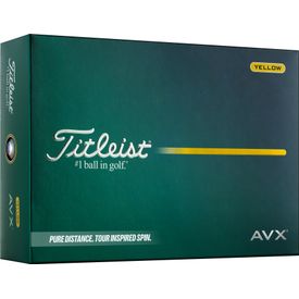 AVX Yellow Golf Balls - 2026 Model