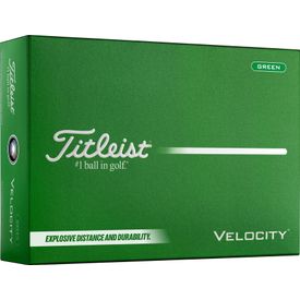 Velocity Green Golf Balls - 2026 Model