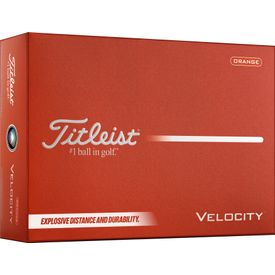 Velocity Orange Golf Balls - 2026 Model