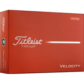 Velocity Orange Golf Balls - 2026 Model