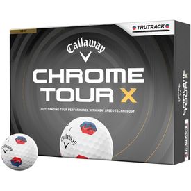 Chrome Tour X TruTrack Golf Balls - 2026 Model