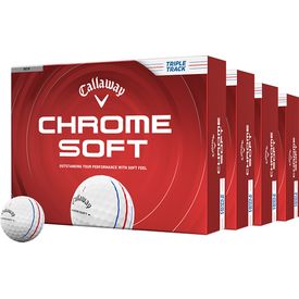 Chrome Soft Triple Track Golf Balls - Buy 3 DZ Get 1 DZ Free - 2026 Model