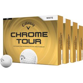 Chrome Tour Golf Balls - Buy 3 DZ Get 1 DZ Free - 2026 Model