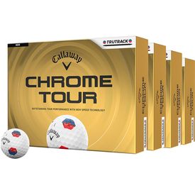 Chrome Tour TruTrack Golf Balls - Buy 3 DZ Get 1 DZ Free - 2026 Model