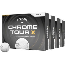 Chrome Tour X Golf Balls - Buy 3 DZ Get 1 DZ Free - 2026 Model