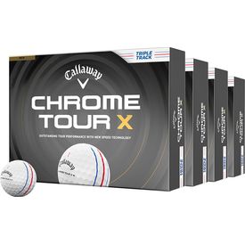 Chrome Tour X Triple Track Golf Balls - Buy 3 DZ Get 1 DZ Free - 2026 Model