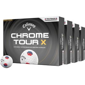 Chrome Tour X TruTrack Golf Balls - Buy 3 DZ Get 1 DZ Free - 2026 Model