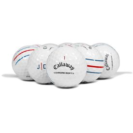 2024 Chrome Soft Triple Track Logo Overrun Golf Balls