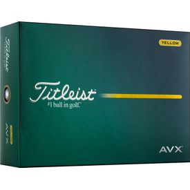 AVX Yellow Golf Balls - Buy 3 DZ Get 1 DZ Free - 2026 Model