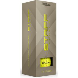 Staff Model X Yellow Golf Balls - 2026 Model