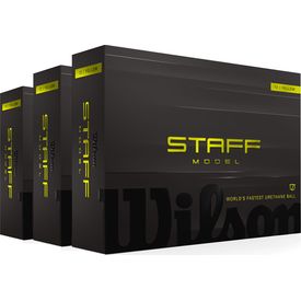 Staff Model Yellow Golf Balls - Buy 2 DZ Get 1 DZ Free - 2026 Model