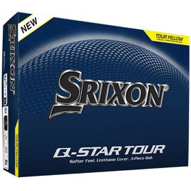 Q-Star Tour 6 Yellow Golf Balls - 2026 Model