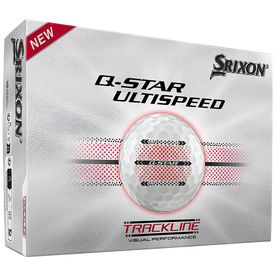 Q-Star Ultispeed Trackline Golf Balls - 2026 Model