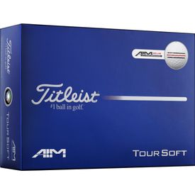 Tour Soft AIM Red Golf Balls - 2026 Model