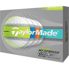 Tour Response Stripe Neon Multi Color Golf Balls - 2026 Model