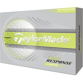 Tour Response Stripe Neon Yellow Golf Balls - 2026 Model