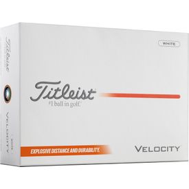 Velocity Logo Overrun Golf Balls - 2026 Model