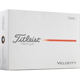 Velocity Logo Overrun Golf Balls - 2026 Model