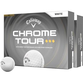 Chrome Tour Triple Diamond Golf Balls - Double Dozen