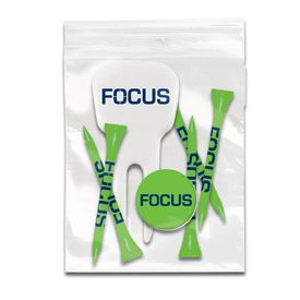 Ziplock Golf Tee Pack