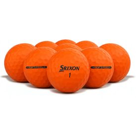 Soft Feel 14 Brite Orange Logo Overrun Golf Balls