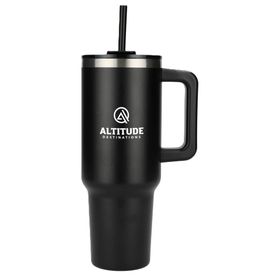 Pinnacle 40 oz Vacuum Insulated Travel Tumbler With Straw