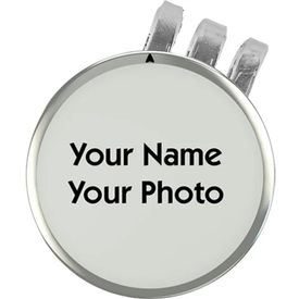 Dimpled Hat Clip with Personalized Ball Marker