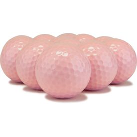 Light Pink Colored Golf Balls