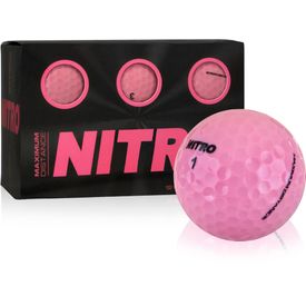 Maximum Distance Pink Golf Balls