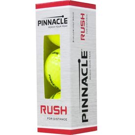 Rush Yellow Golf Balls - 15-Ball Pack