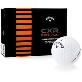 White CXR Control Photo Golf Balls