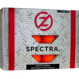 Spectra Neon Matte Orange Golf Balls