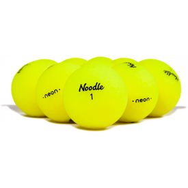 Noodle Neon Matte Yellow Golf Balls